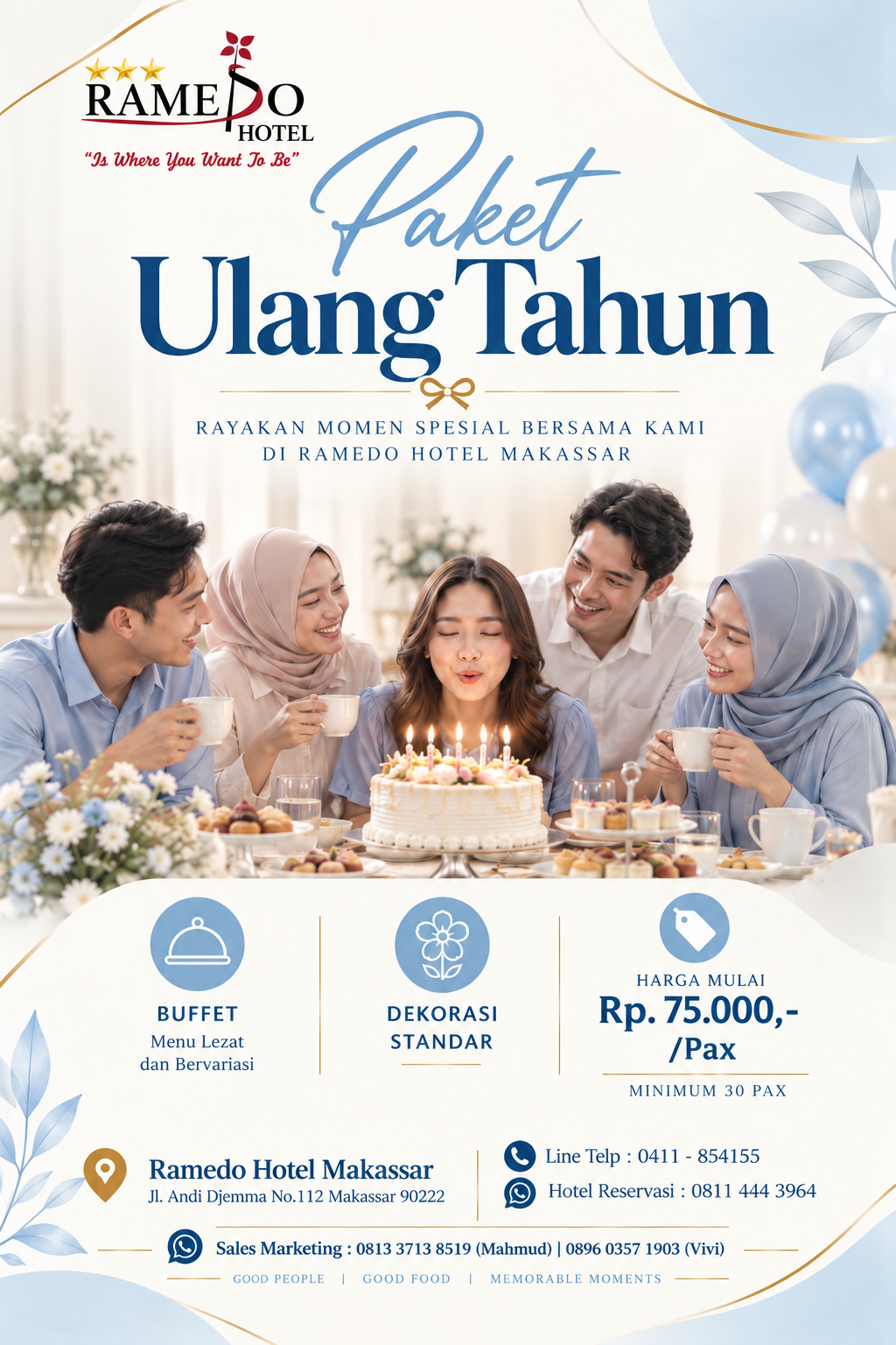 Paket Ulang Tahun di Bulan Mei